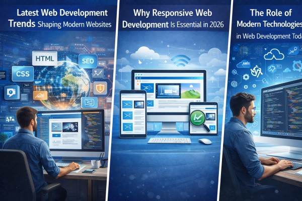Latest Web Development Trends Shaping Modern Websites